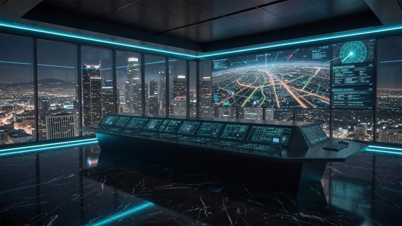 Clark Tower command center